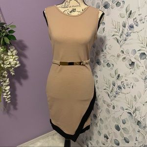 Beige dress, size 5